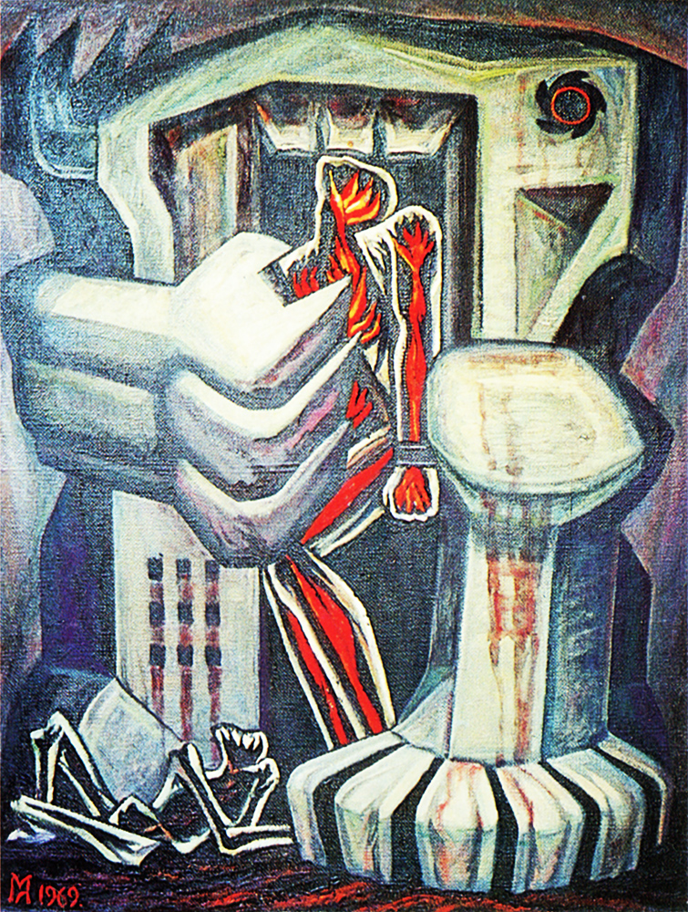 «Комбінат». 1969. Полотно, олія